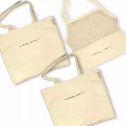 3-Piece Reusable Tote Bag Set