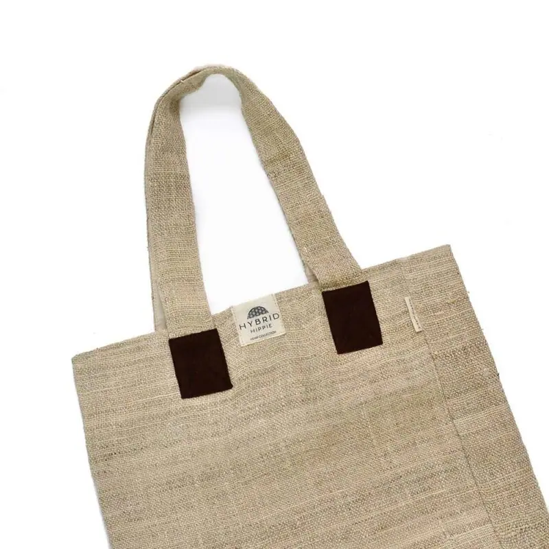 Hemp Tote Bag | Essentials - Natural Color - 100% Natural Himalayan Hemp