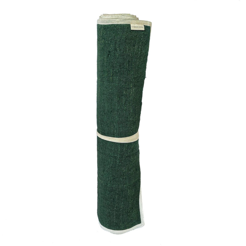 Hemp Yoga Mat | Forest Green - 5mm - 100% Natural Himalayan Hemp