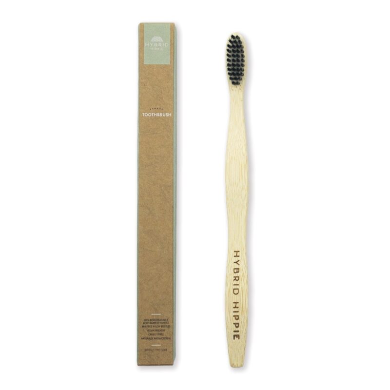 Bamboo Toothbrush - Single Pack - Black