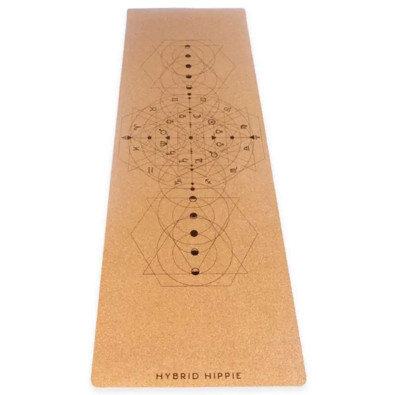Cork Yoga Mat - Moon Phases - 4.5mm