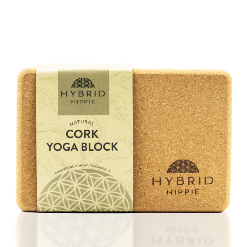 Cork Yoga Block - Essentials - 9'' x 6'' x 4''