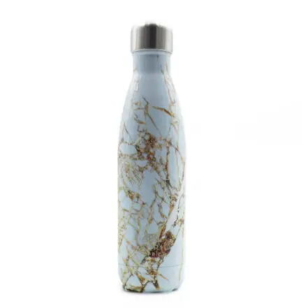 Marble & Gold - Stainless Steel Reusable Water Bottle