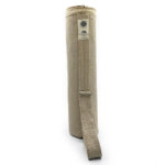 Yoga Mat Carry Bag Beige with Drawstring Hemp - Back