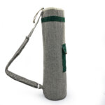 Yoga Mat Carry Bag Grey Green Hemp