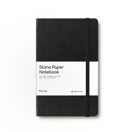 Stone Paper Notebook - Black