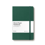 Ruled Hardcover Notebook in Forest Green by Karvle