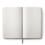 Ruled Hardcover Notebook in Cream Beige by Karvle