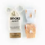 Cotton Socks Run Baby Run by Socks Apart - Carrots and Bunny