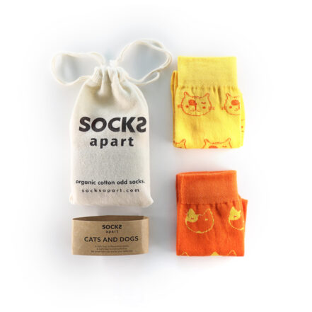 Cotton Socks Cats and Dogs by Socks Apart - Cats and Dogs