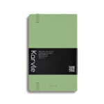 Ruled Hardcover Notebook in Matcha Green by Karvle
