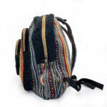 Hemp Backpack - Hopeful Wanderer - Side