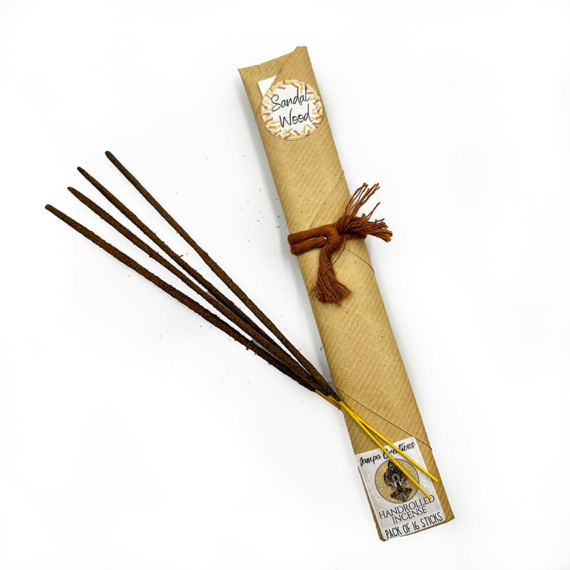 Sandalwood Incense Sticks - Pack of 16
